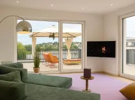 Penthouse Vogelnest 130 qm - BBQ - Dachterrasse