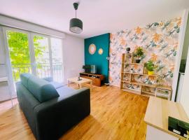 Charmant F2 avec parking privé Très bien situé, μέρος για να μείνετε σε Noisy-le-Grand