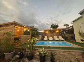 Ana&iuml;s Pool, majoitus kohteessa Saint-Joseph