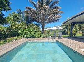 Fare Coco Tiar&eacute; - Jardin Tropical Piscine - Moorea, caba&ntilde;a en Moorea