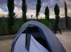Campsite for Ziro Music Festival with Pigey Poro