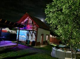 CasutaDeVacanta strada Fantanii 21 Aldesti, коттедж в городе Рымнику-Вылча