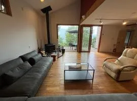 Cabin G Lake Saiko 1min, MtFuji View, BBQ, Hammock, fire pit