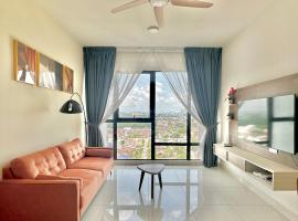 Mid Vally Southkey JB, 2BR, WIFI, 7 mins to CIQ , 5-6pax, hotel i Johor Bahru