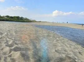 family's dream Canet plage à pied Mobile-home tout confort avec terrasse piscines et parc aquatique