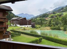 Charming apartment located at the foot of the mountains, Hotel in Val dʼIlliez