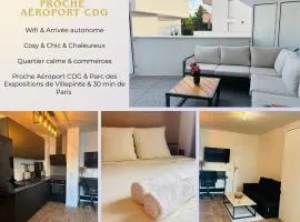 Cocoon break near CDG Airport & 30 min from Paris