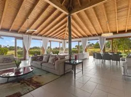 Villa with golf course views