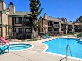 Lakeside Retreat Condo - Walk to Lake, Fireplace, Deck, Swimming Pool