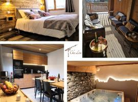 Chez Léon Jacuzzi et sauna、サモエンヌのホテル