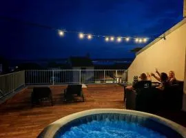 Rooftop terrace spa apartment