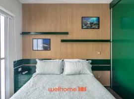 Studio em Cotia com piscina e academia