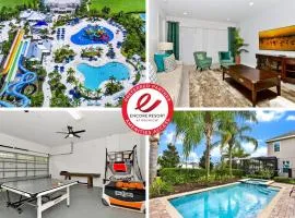Vibrant Home Near Disney With Private Pool, Game Room And Waterpark & Resort Access At Encore Resorts Reunion - 7572Mr