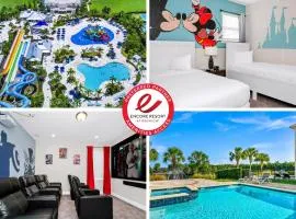 Marvelous Home With Media Room, Theme Room And Waterpark & Resort Access Near Disney At Encore Resorts Reunion - 7485Mr