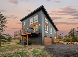 Modern Mtn Escape! Hot Tub Fireplace Views