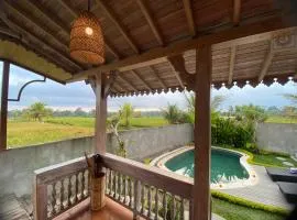 Gunung Gelagah Ubud Villas Ricefield View by EPS