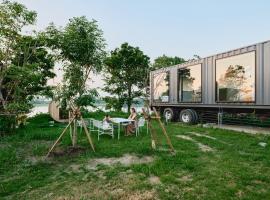 1NLDK aoshima, ubytov&aacute;n&iacute; s možnost&iacute; vlastn&iacute;ho stravov&aacute;n&iacute; v destinaci Mijazaki