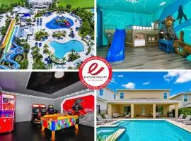 Glorious Home Near Disney With Game Room, Themed Rooms, Waterpark & Resort Access At Encore Resorts Reunion - 7643Wi