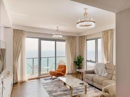 Relaxing 2-Bedroom Stay by the Sea Pacific Al Marjan, logement avec cuisine à Ras al Khaimah
