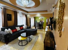 The Crib，Kitui的有停車位的飯店