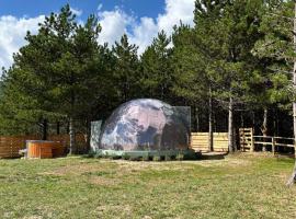 Bubble Room Experience, glamping en Casteldelci