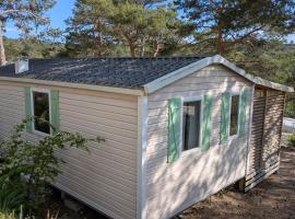 Mobil-home dans les Gorges du Verdon, campismo de luxo em Moissac-Bellevue