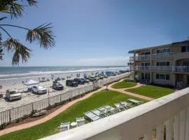 Beachfront Comfort with Pool, Balcony & Steps to Flagler Avenue