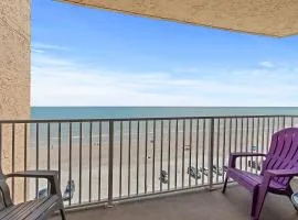 Oceanfront Condo at Oceania Beach Club - Pool, Balcony, Sleeps 6, Walk to Flagler Ave!