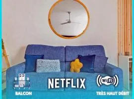 L'Escapade-Wifi-Netflix-Balcon-La Timone-Vélodrome Urban NestConciergerie