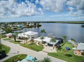 Waterfront Views and Dock Matlacha Island Home