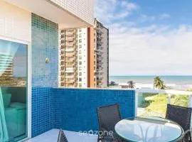 Apto c/ Vista Mar a 200m da Praia TSR0501