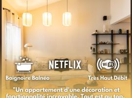 L étoile de L opéra Balnéo AC, hotel with hot tubs in Lyon