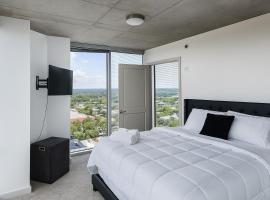 2 bedroom downtown highrise、ローリーのアパートメント