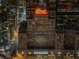 Fairmont Royal York Hotel, hotel en Distrito del Entretenimiento, Toronto