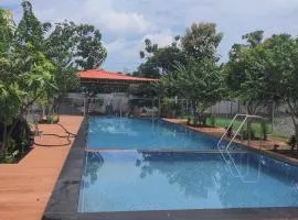 Sivarama garden resort 5star stay , swimming pool,8 BHK , bheemili beach road Bheemunipatam