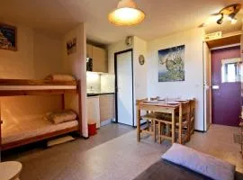 Studio cabine 4 pers, pied des pistes, balcon exposé sud - FR-1-340-95