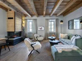 Appartement 3 Ch. Rénové, Centre de Megève, Balcon, Cheminée, Parking, 3 min Télécabine Chamois - FR-1-453-178
