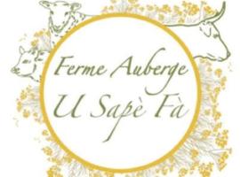 Ferme auberge U sap&egrave; f&agrave;, vakantieboerderij in Saliceto