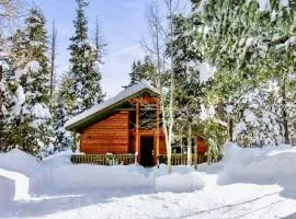 Lovely Log Cabin with Fire Pit