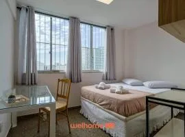Suite no Centro do Rio com vista para a cidade