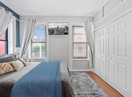 Hoboken 15 Min Train to Manhattan Full Kitchen, hotel in Hoboken