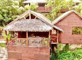Le Jasmin de nuit Chalet , SPA Privatif, cabin nghỉ dưỡng ở Les Abymes