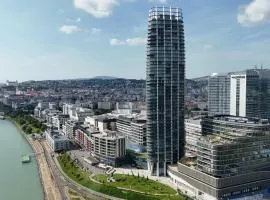 Eurovea Tower river view Down Town