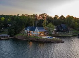 Luxe Lake Martin Home Pool Hot Tub Boat Dock