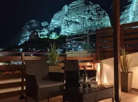 Meteora Gold and Glass Loft