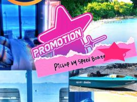 Koh Samed Lungdam Hutbeach เกาะเสม็ดลุงดำฮัทบีช, hotel que acepta mascotas en Ao Phutsa