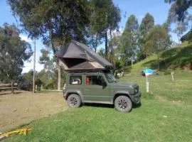 Zona de Camping Hostal Las Hamacas