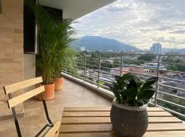 Apto central Tranquilo y hermosa vista