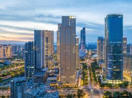 融域公寓-南京博览中心店, hotel com piscina em Nanquim