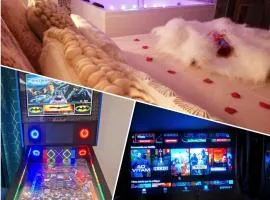Nuit Romantique, Spa, Champagne, Cinéma, Flipper - Escapade Veyloise
